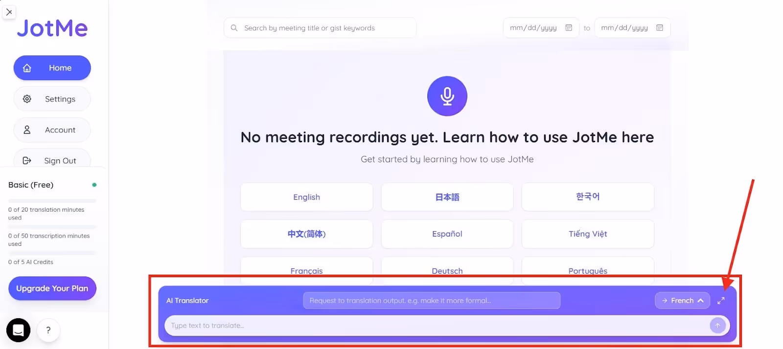 jotme ai translator