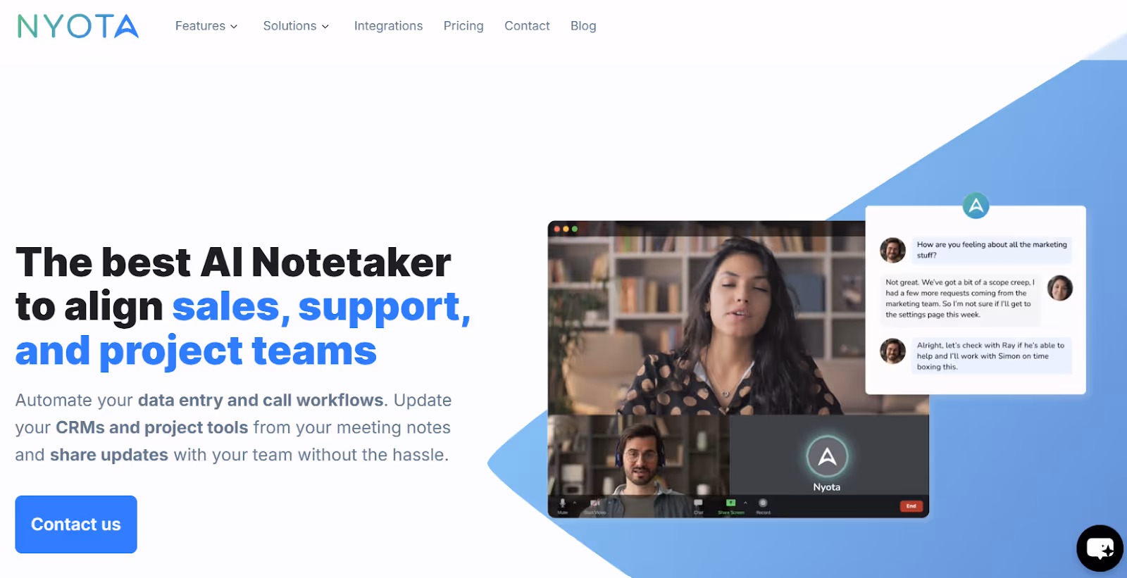 nyota homepage