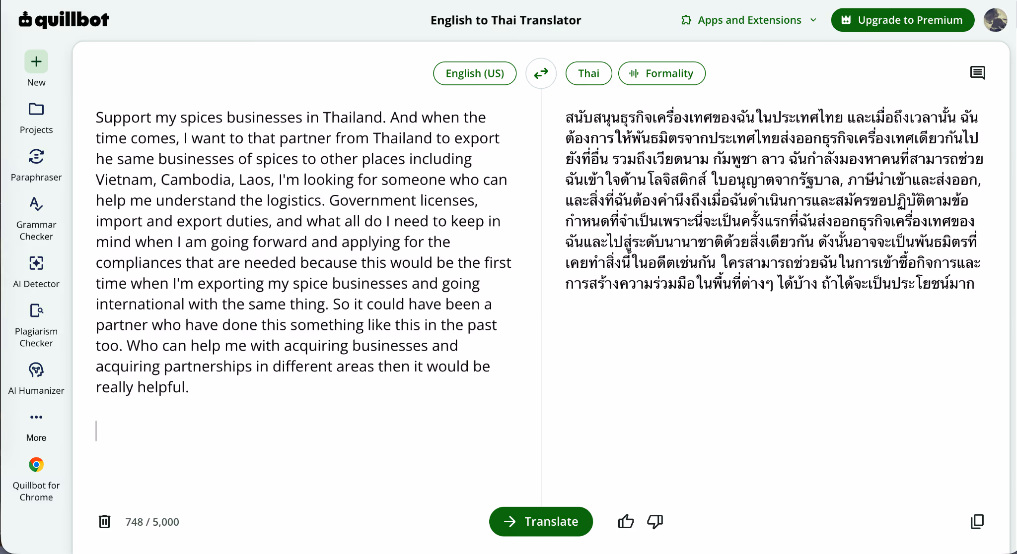 JotMe — TL;DR: Top 6 English to Thai Translation Apps in 2026