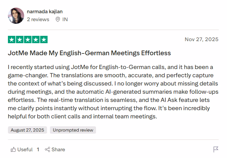 jotme review