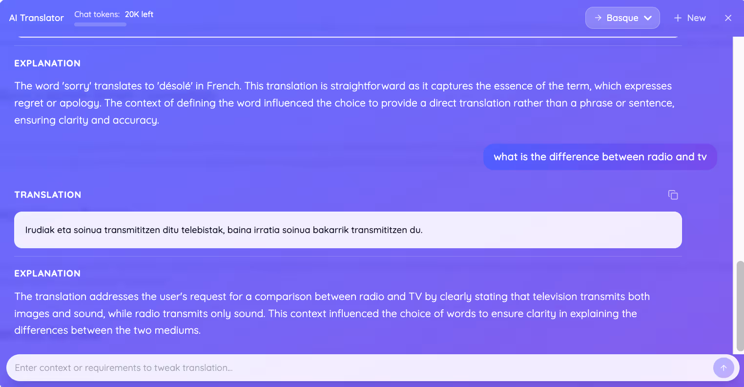 jotme ai translation and explanation