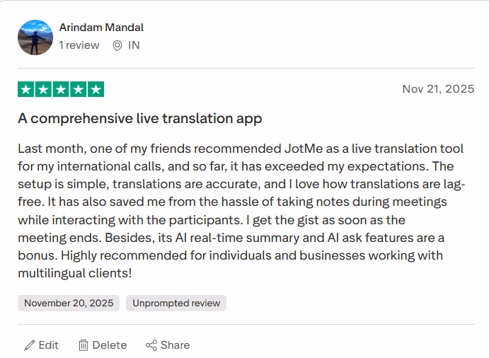 jotme review
