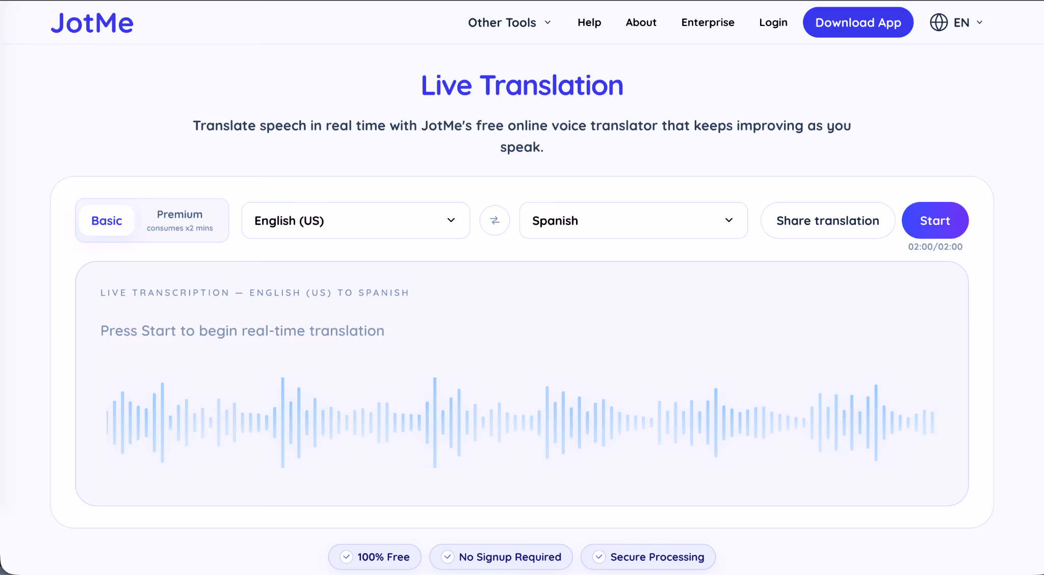 How to Translate Voice for Free Using JotMe