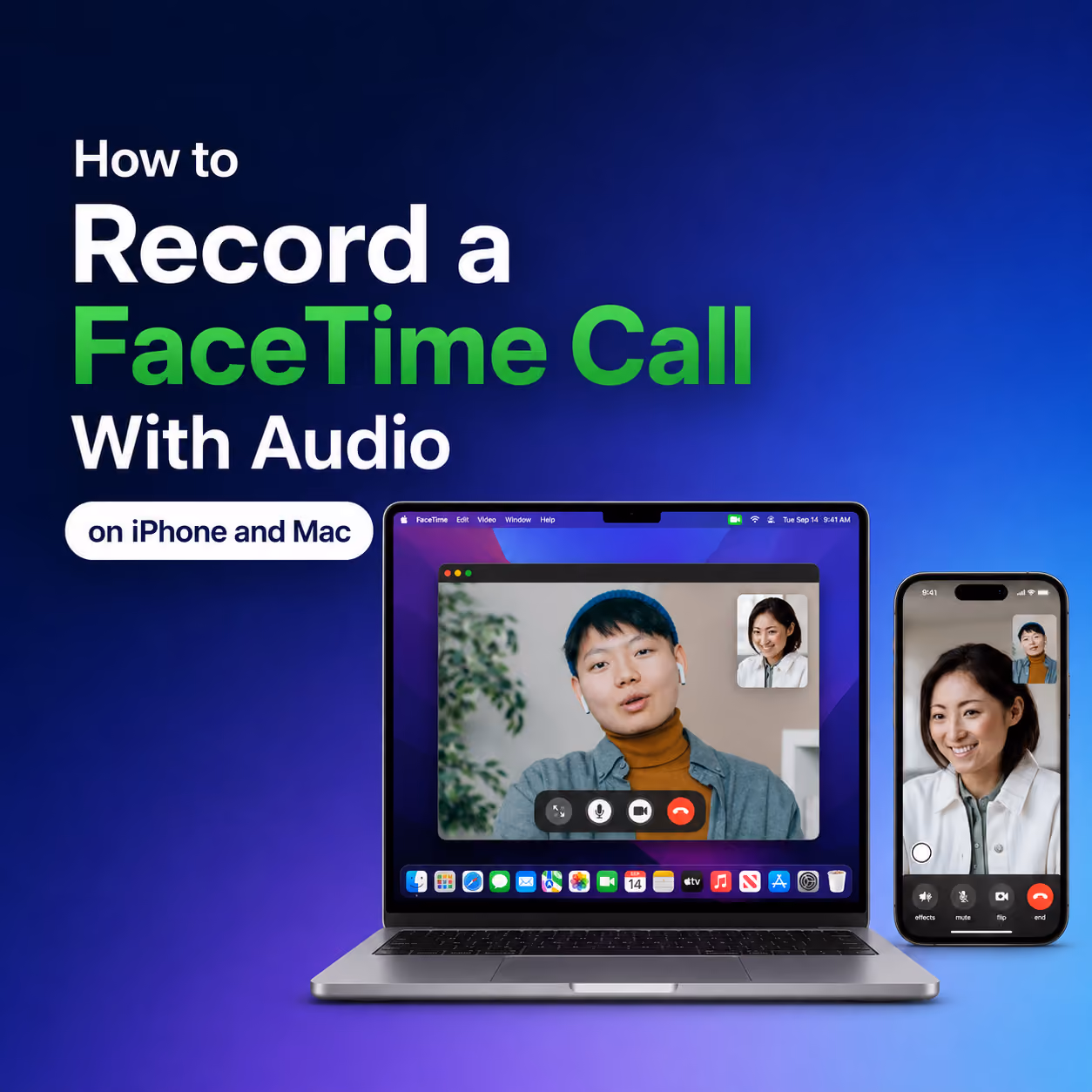 JotMe — FaceTime-Anruf aufnehmen: iPhone und Mac mit Ton