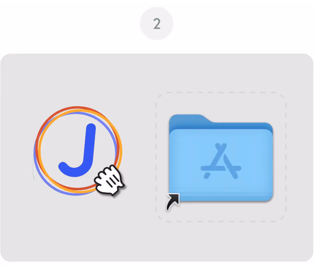 Drag the JotMe icon into your Applications folder.