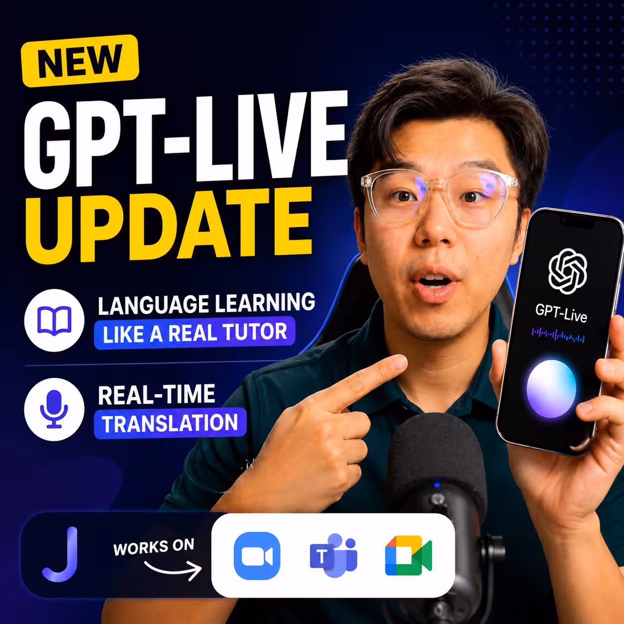 JotMe — GPT-Live Update: Sprachenlernen und Echtzeitübersetzung