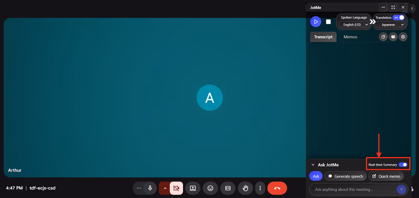 JotMe — What are the Methods to Get Automatic Transcription and Translation of Conference Calls?
