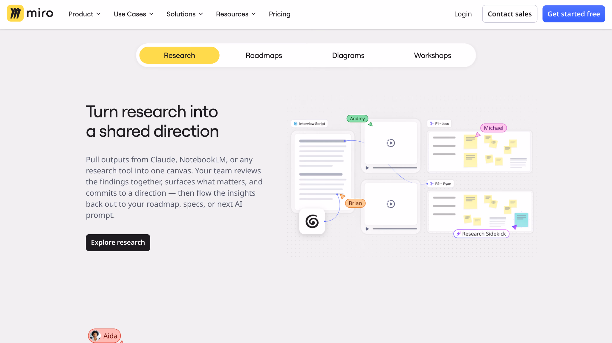 miro homepage