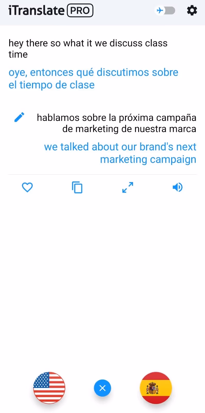 itranslate voice translation