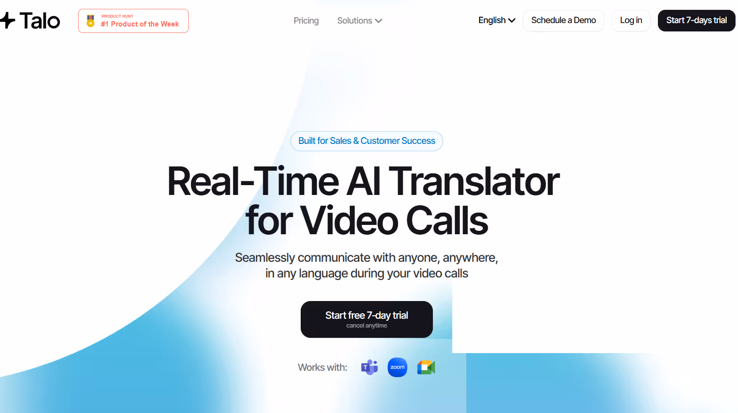 talo homepage