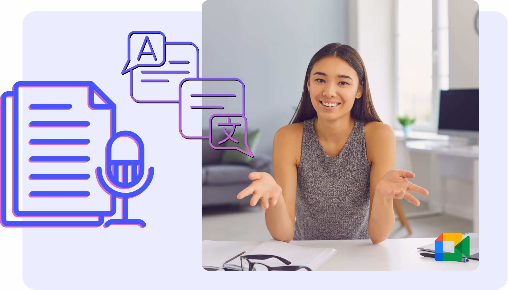 JotMe — Google Meet ヒンディー語翻訳
