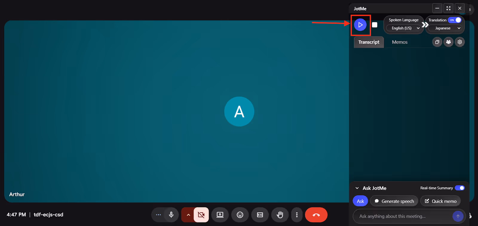 JotMe — What are the Methods to Get Automatic Transcription and Translation of Conference Calls?