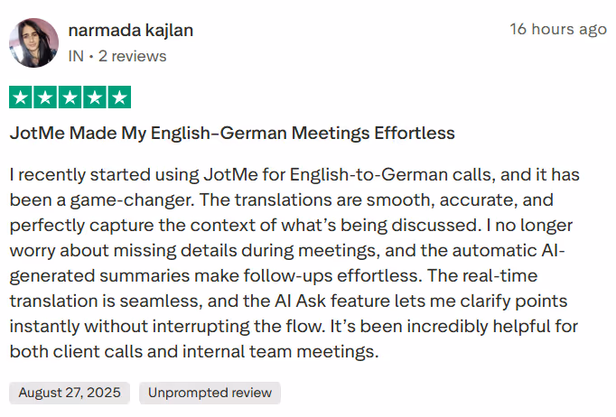 jotme review