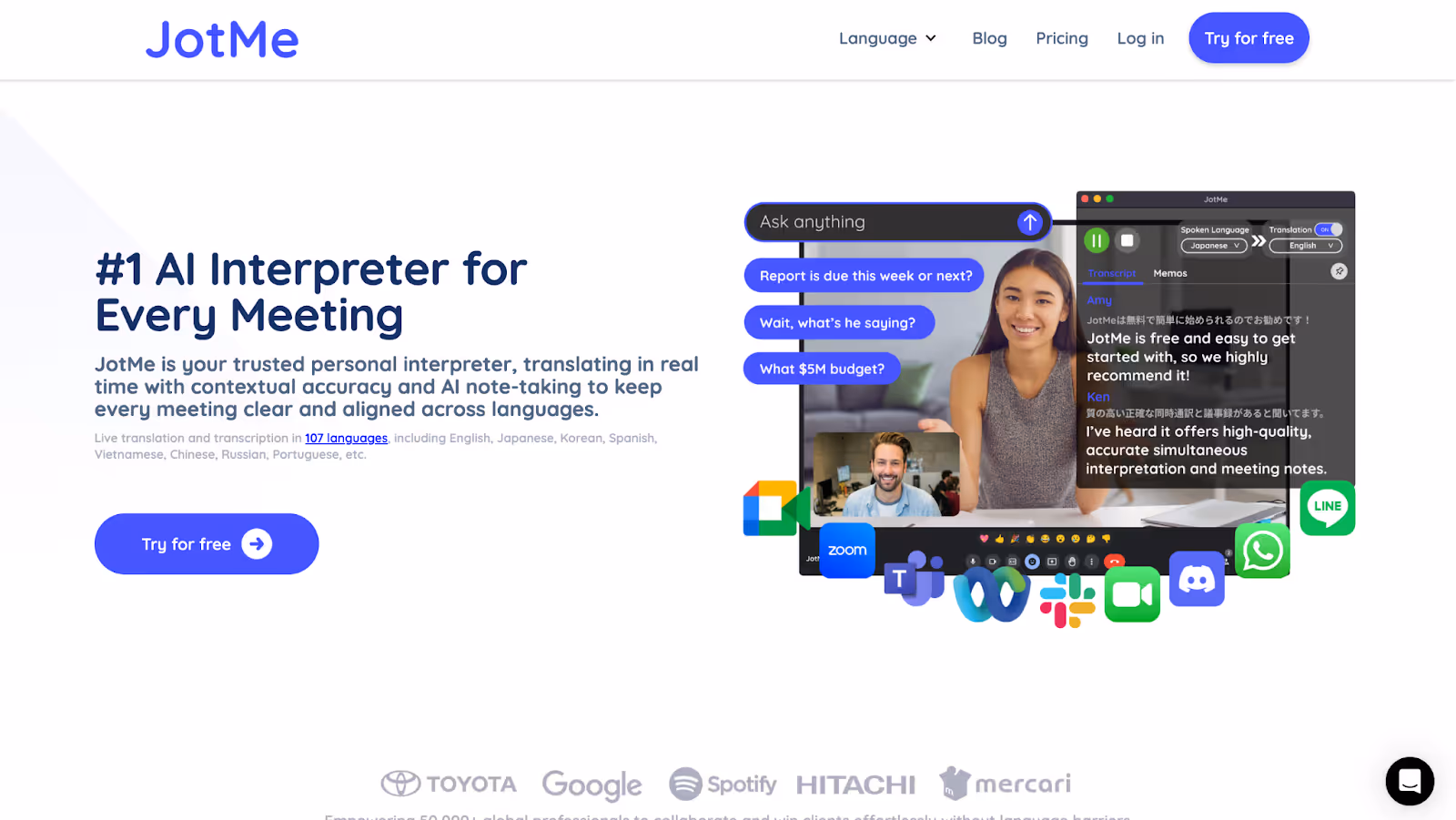 JotMe — Quick Summary of the 18 Best AI Translation Tools (2026)