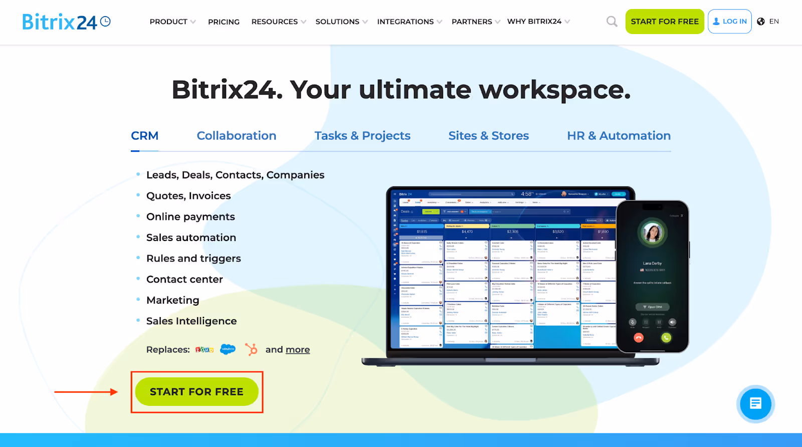 bitrix24 real time translation