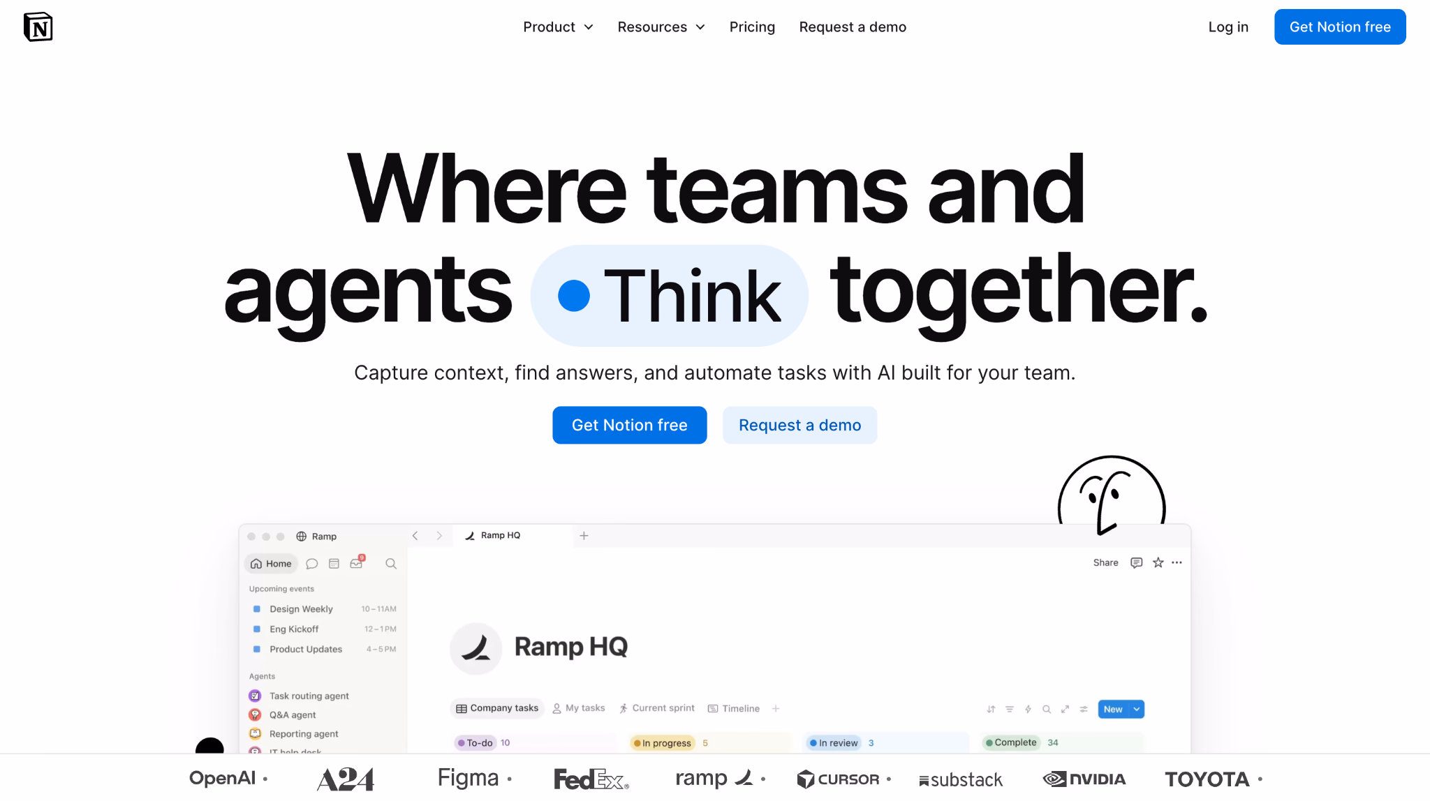 notion homepage
