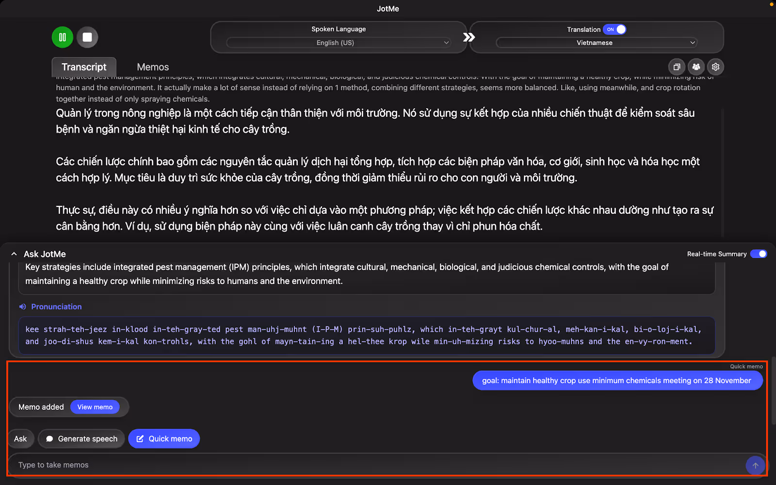 JotMe — Краткое сравнение инструментов онлайн-перевода с английского на вьетнамский