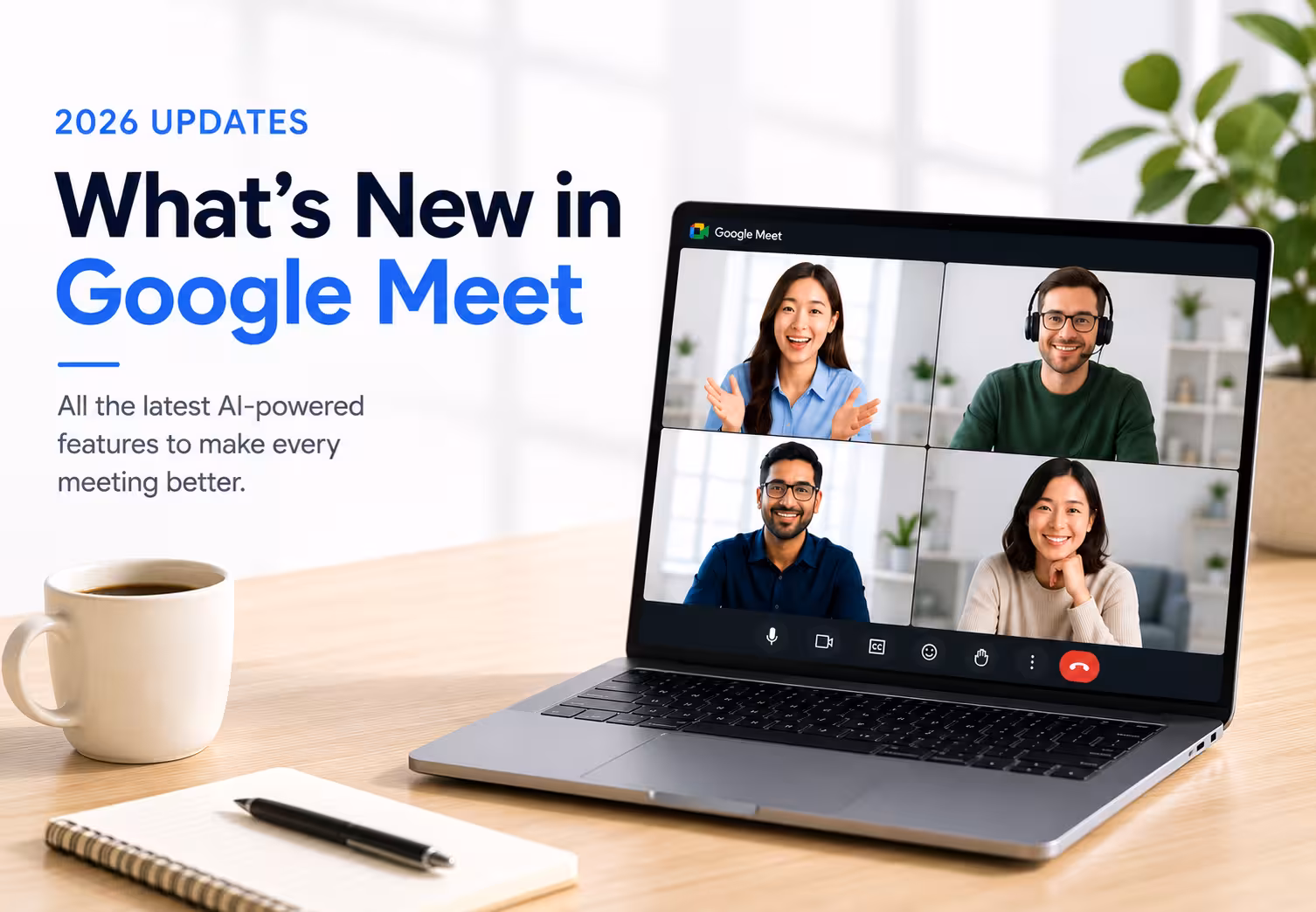 JotMe — Google Meet 新功能:2026 多语言团队指南