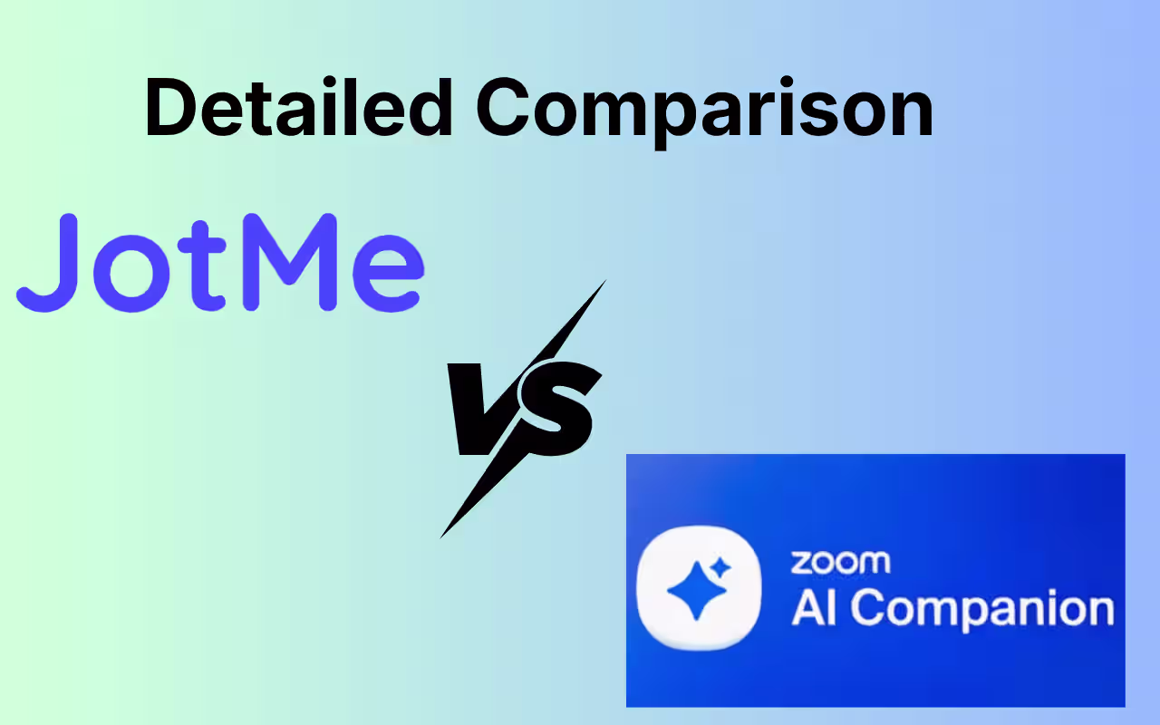 Zoom AI Companion vs. JotMe AI: Detailed Comparison for Multilingual Teams