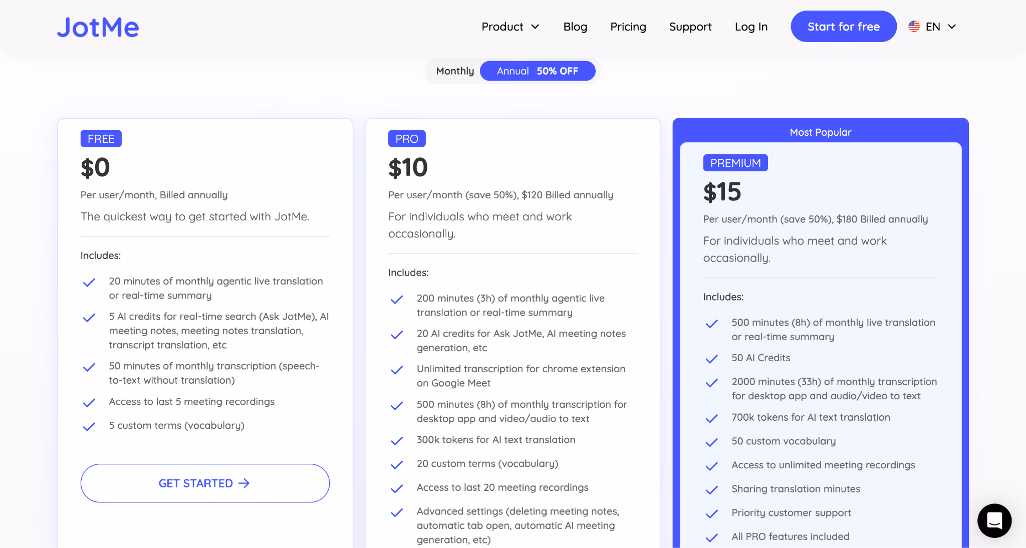 jotme pricing