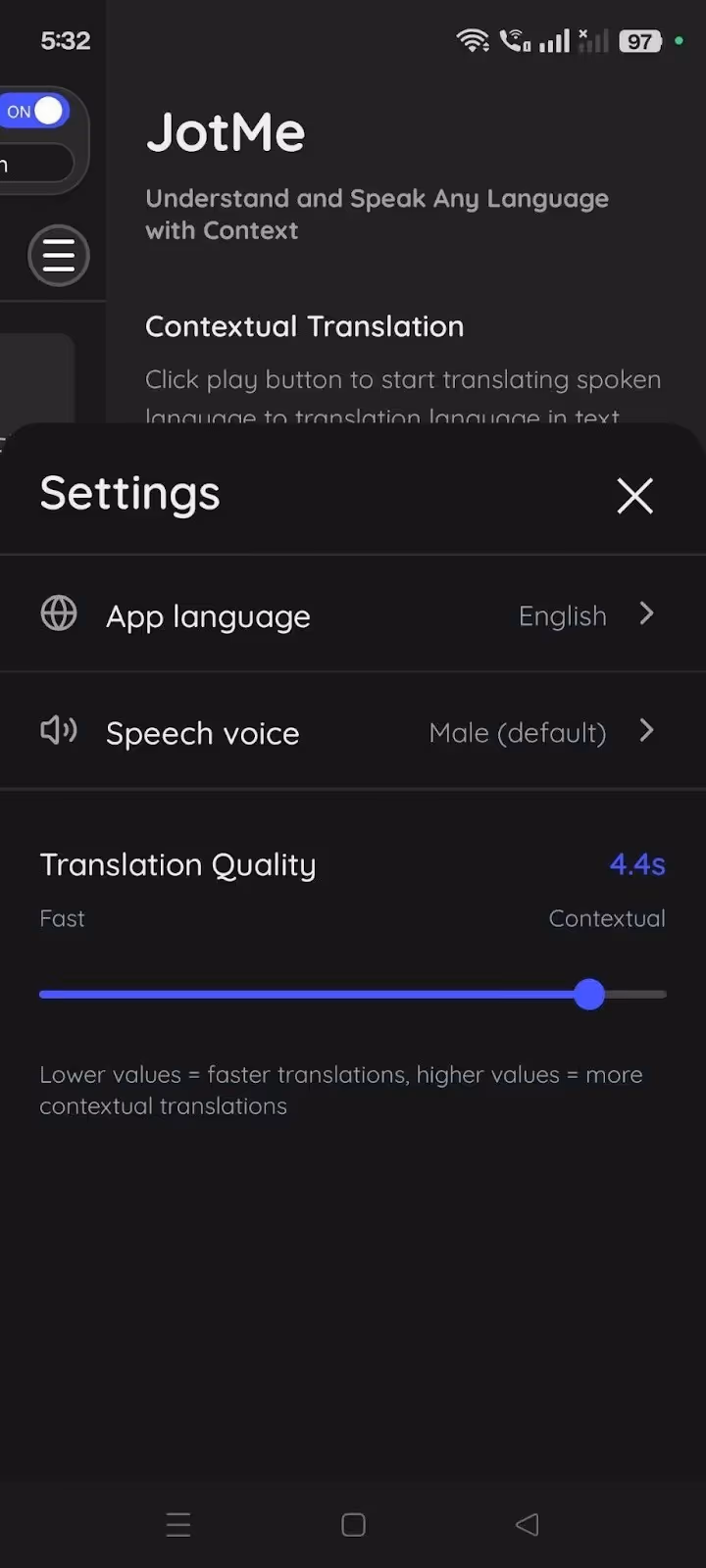 JotMe — 4 meilleures applications de traduction pour les voyages par cas d'utilisation