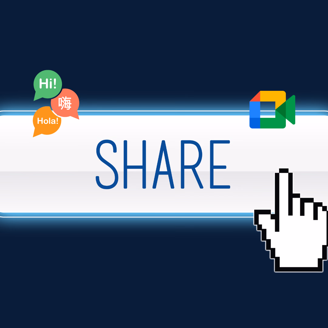 JotMe — How to share translation with other participants on Google Meet