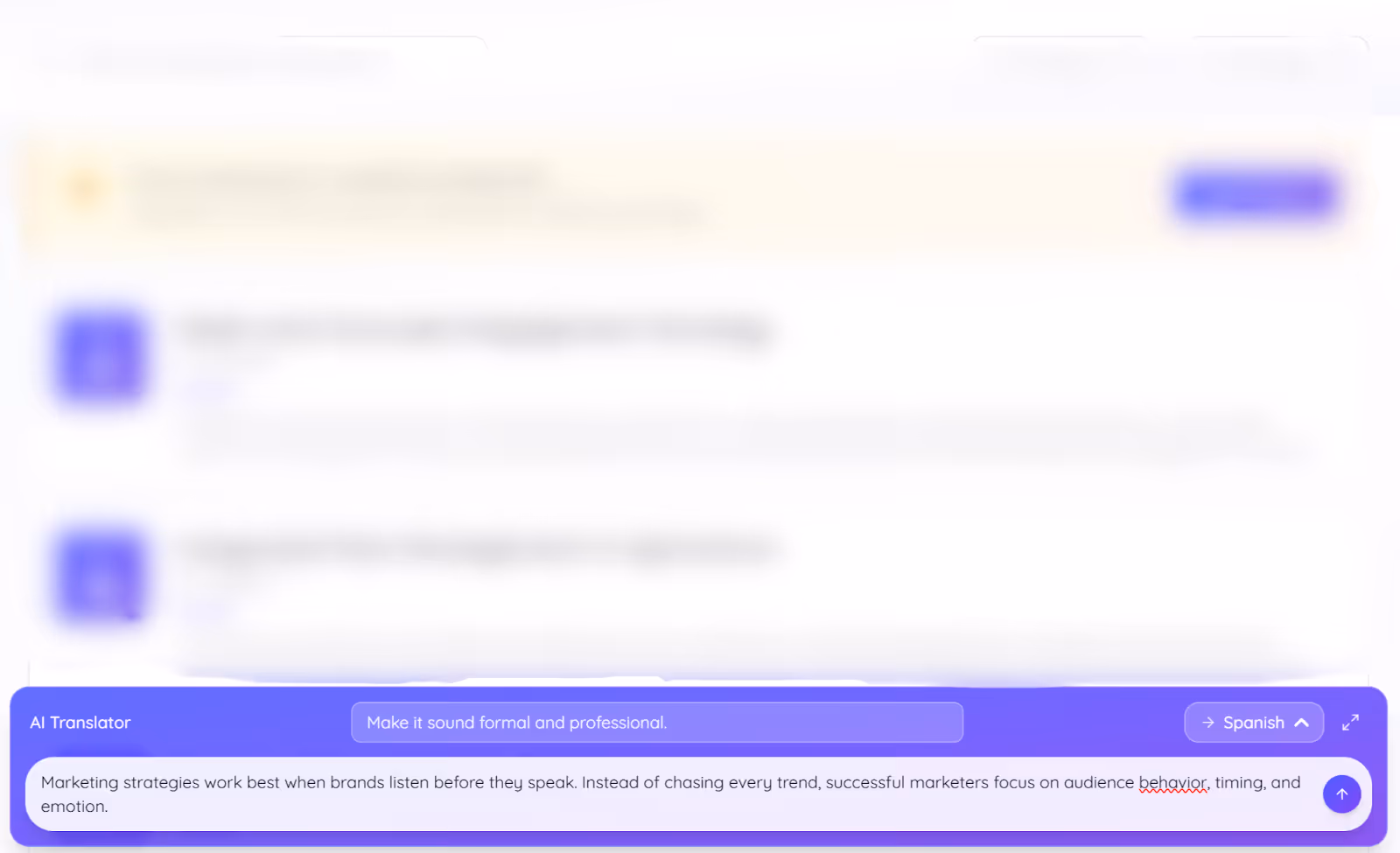 jotme translation tone customization