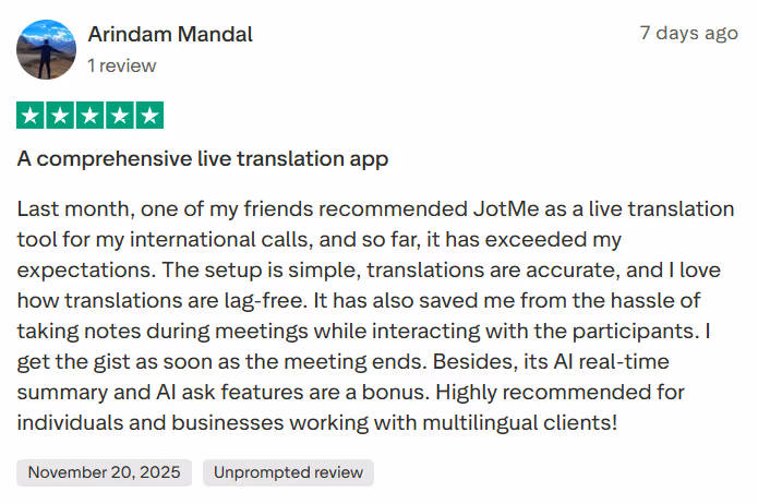 jotme review