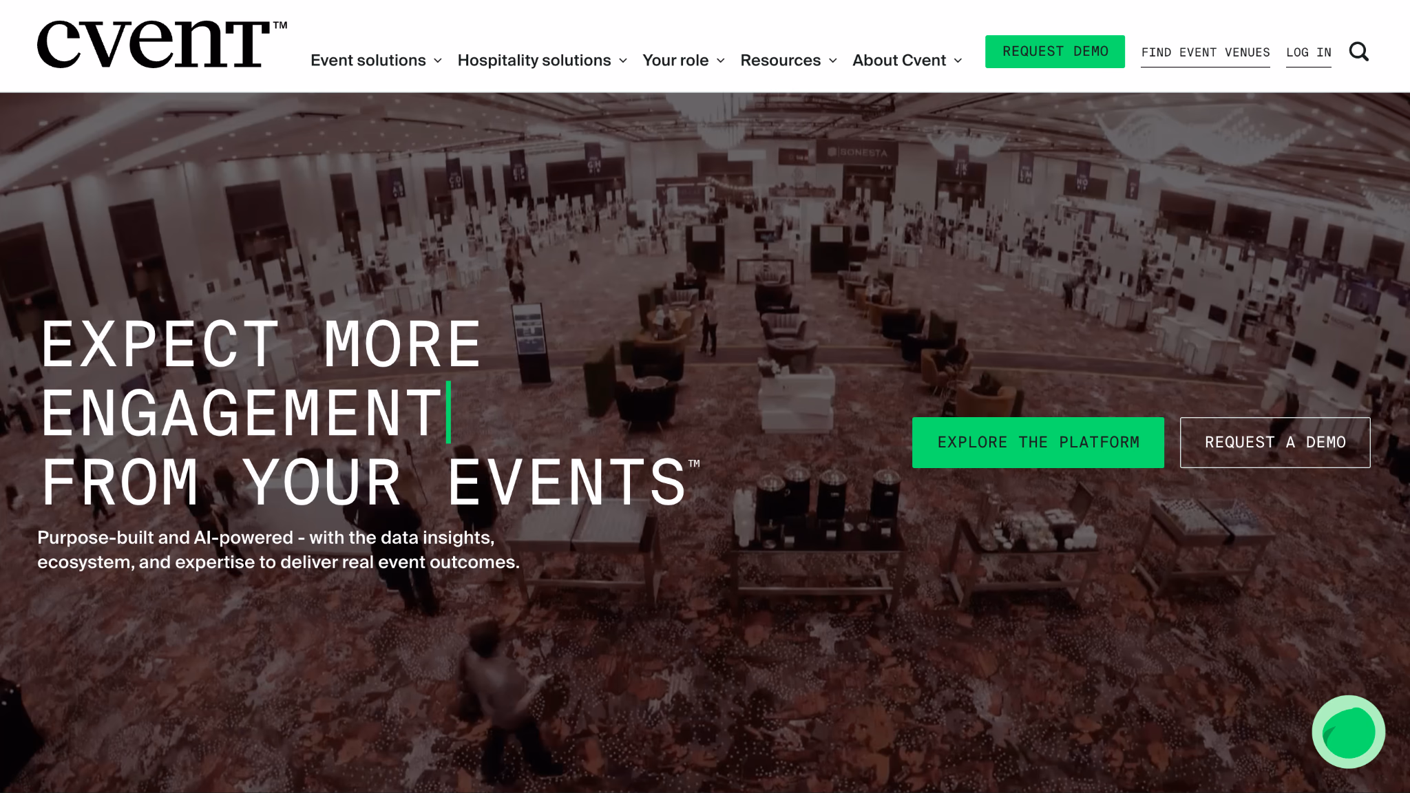cvent homepage
