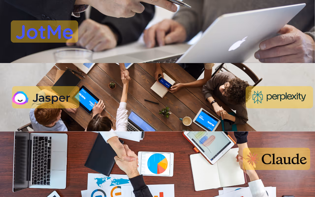 JotMe — Más de 10 herramientas de IA que ayudan a los equipos remotos a trabajar mejor juntos