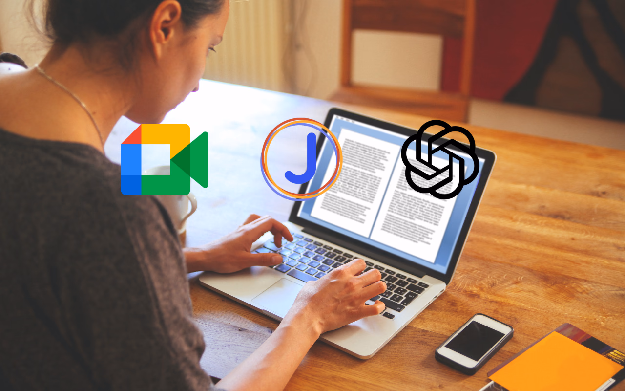 JotMe — Erstellen Sie Ihren hochwertigen SEO-Blog mit Google Meet und ChatGPT in wenigen Minuten