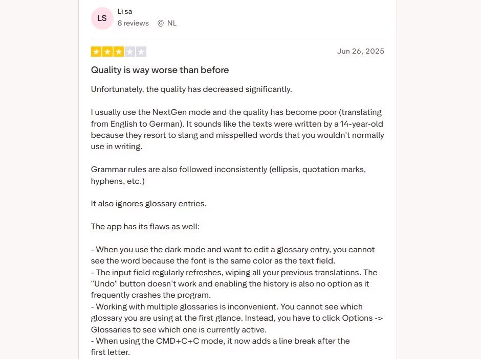 deepl review