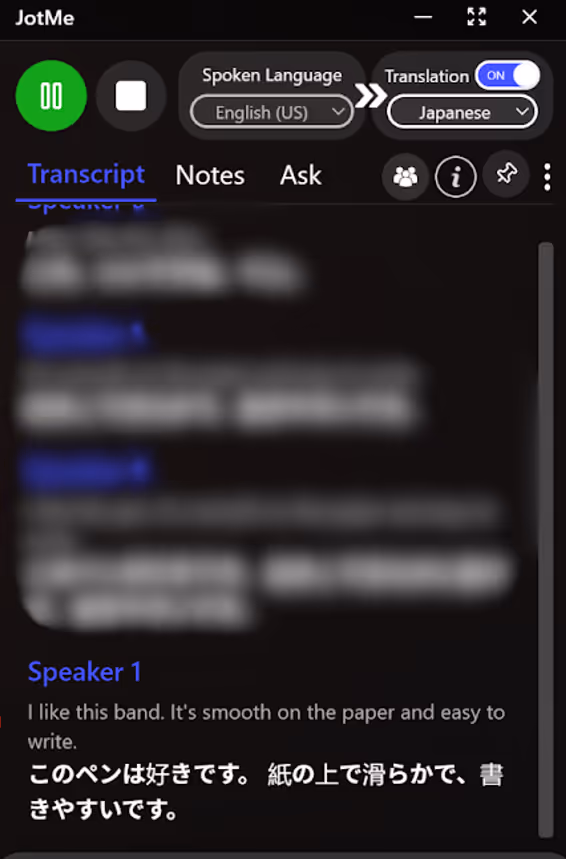 JotMe — Zoomで日本語を英語にリアルタイム翻訳するには?