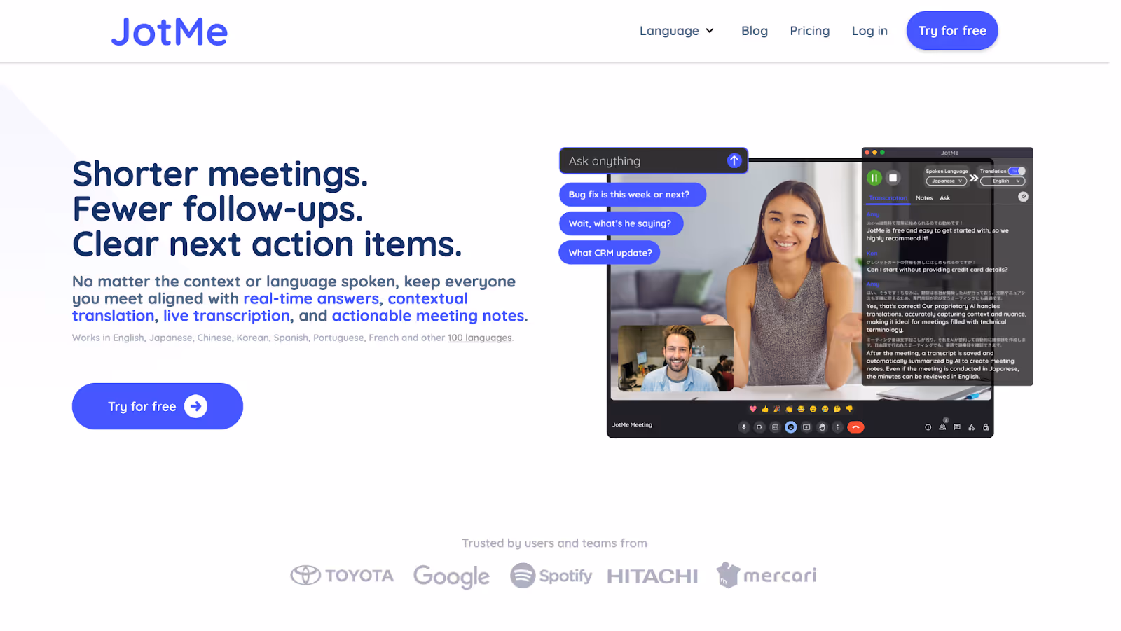 jotme homepage