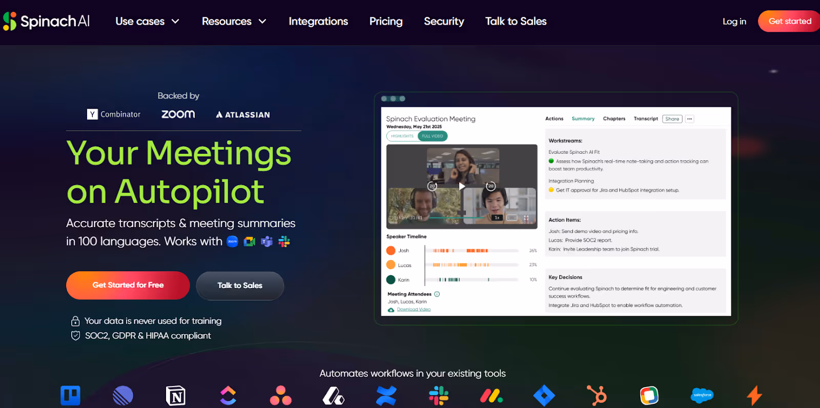 spinach ai homepage
