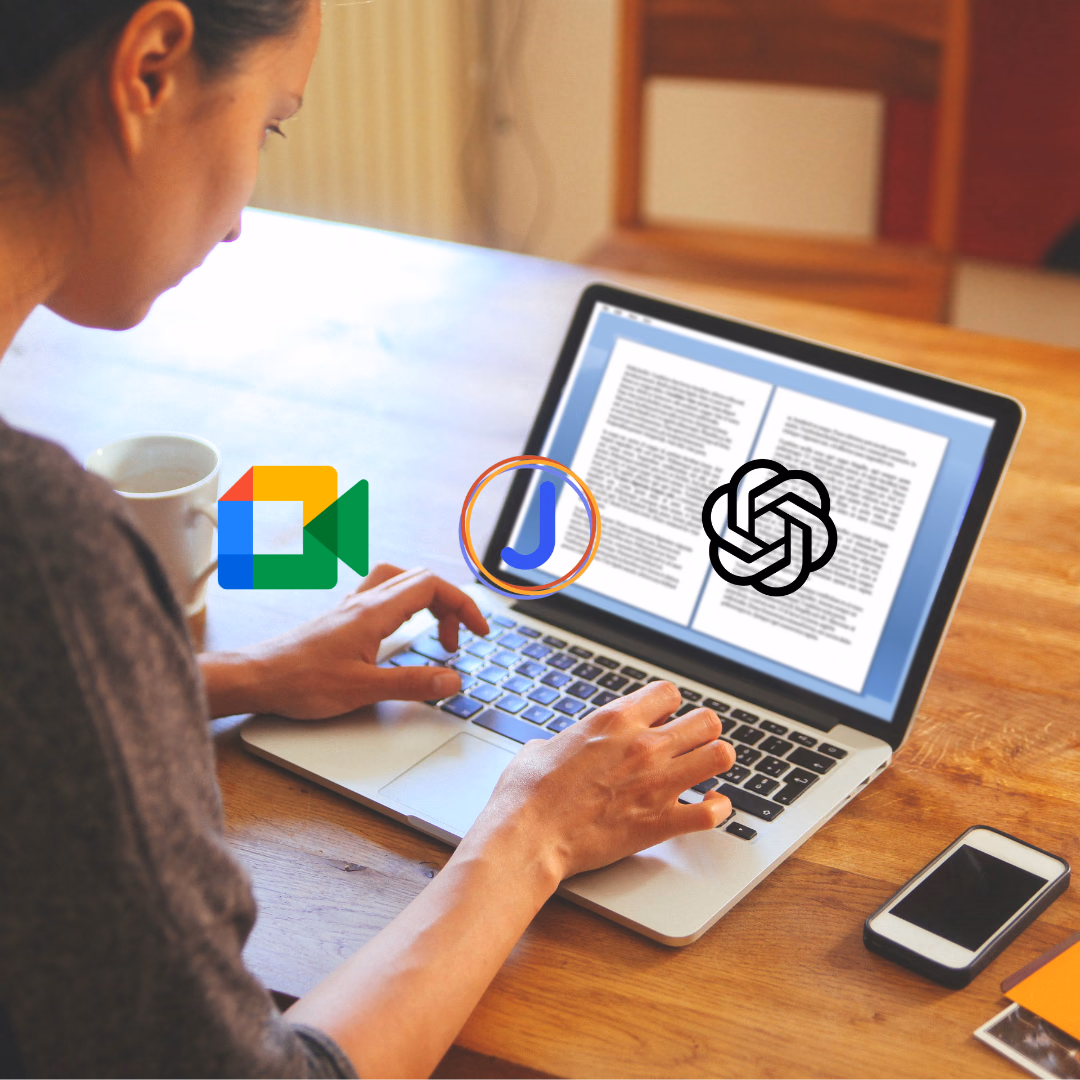 JotMe — Erstellen Sie Ihren hochwertigen SEO-Blog mit Google Meet und ChatGPT in wenigen Minuten