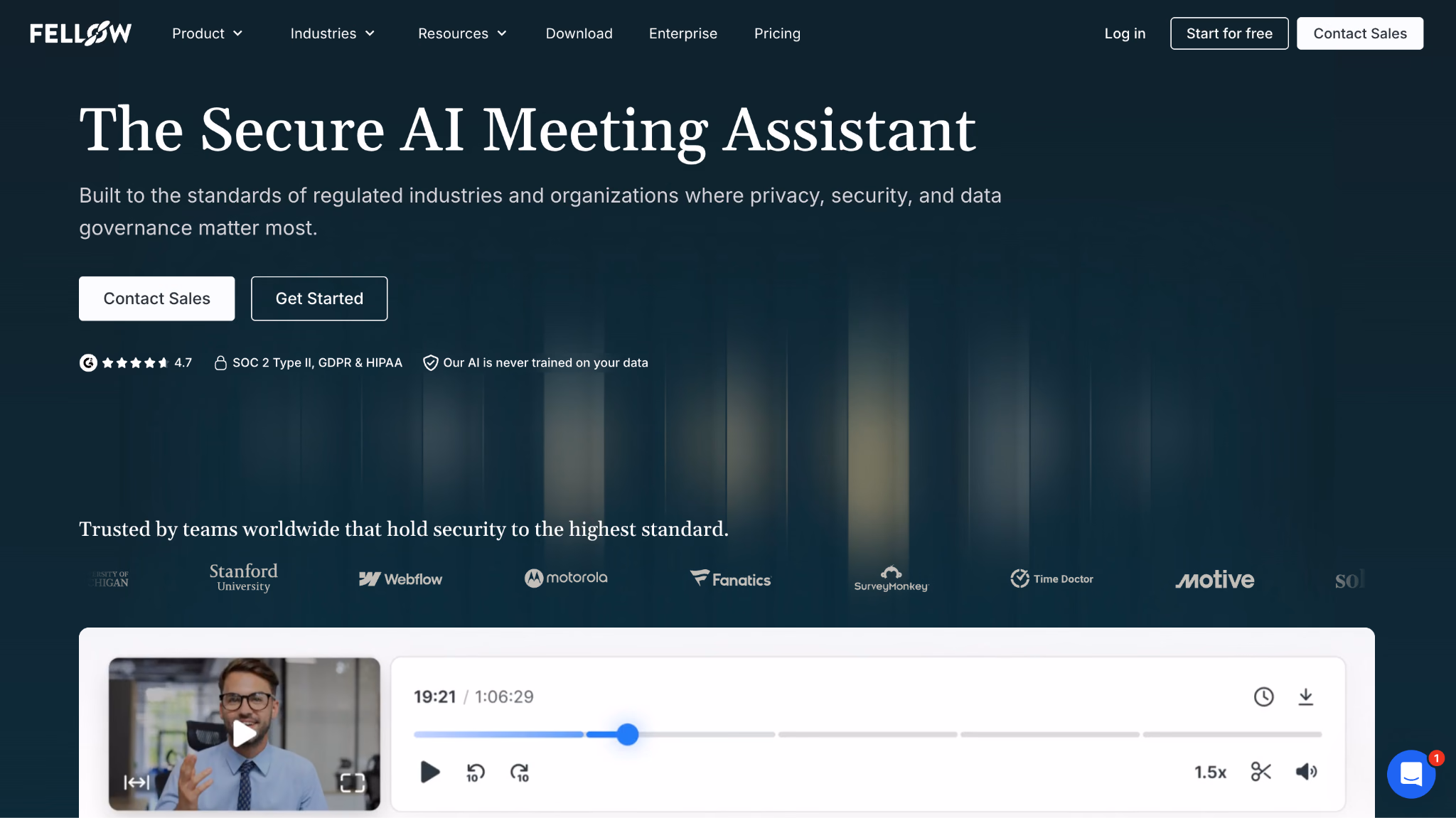 fellow homepage